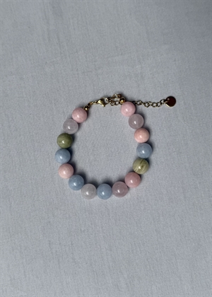 Morganit armbånd Lys Pastel By ANTHON